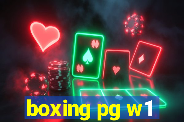 boxing pg w1